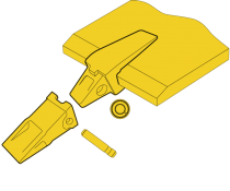 Коронка Daewoo-Doosan 2713-1236
